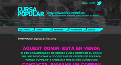 Desktop Screenshot of cursapopular.es